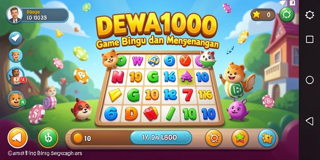 Gameplay seru dan interaktif dalam DEWA1000 yang memikat pemain.