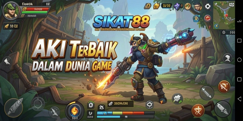 Screenshot gameplay SIKAT88 yang seru dan menantang.