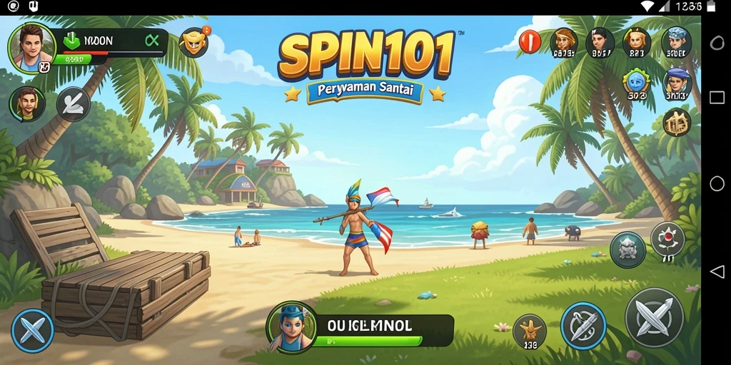 Screenshot gameplay SPIN101 yang menampilkan kesenangan bermain Casual.