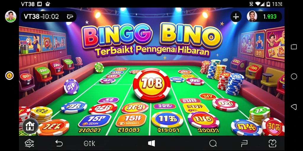 Gameplay seru dan interaktif Bingo di VT38.
